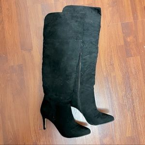 Black Over the Knee Boots